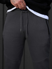 Pantaloni de trening Staff wol dark gray