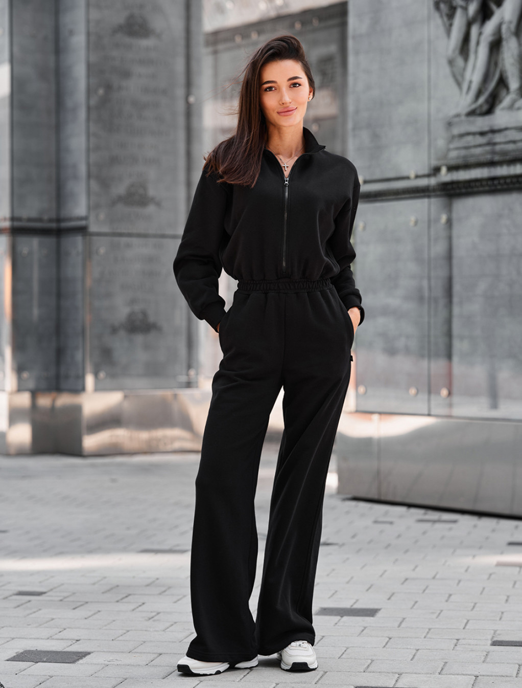  Salopetă de damă Staff ton black
