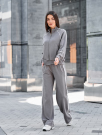 Costum de trening de damă Staff fid gray oversize reflective