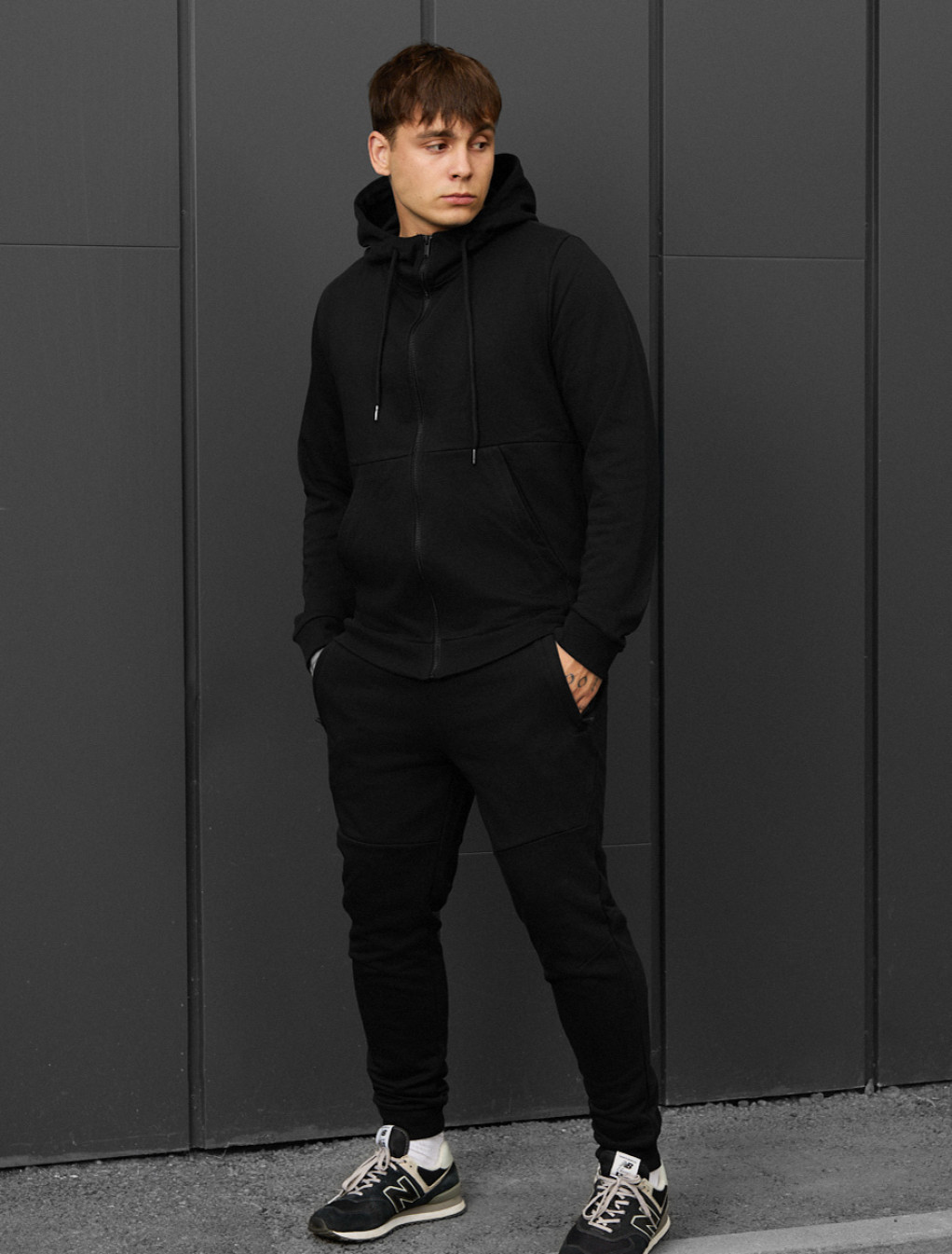 Costum de trening Staff wo zip black