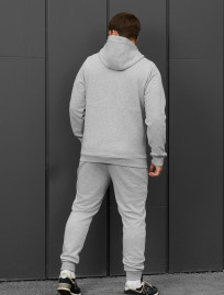 Costum de trening Staff wo zip gray melange