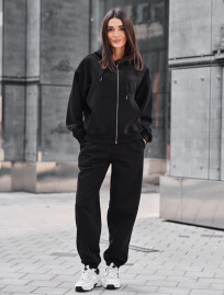 Costum de trening de damă Staff on black oversize fleece