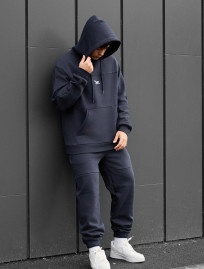 Costum de trening Staff say navy logo fleece