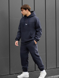Costum de trening Staff say navy logo fleece
