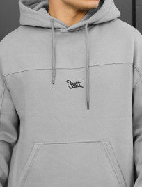 Costum de trening Staff say light gray logo fleece