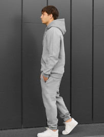 Costum de trening Staff say light gray logo fleece