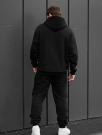 Costum de trening  Staff cr black oversize fleece