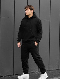 Costum de trening  Staff cr black oversize fleece