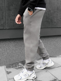 Pantaloni de trening Staff pa gray fleece