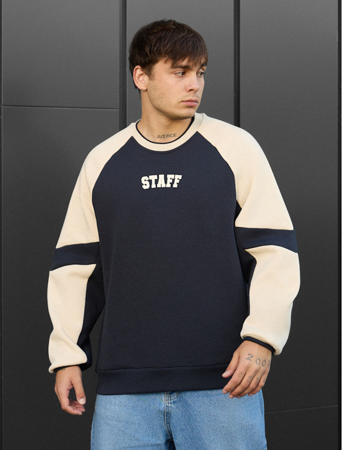 Bluză de trening Staff logo oversize fleece