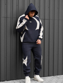 Costum de trening Staff mil navy & light gray