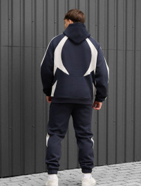 Costum de trening Staff mil navy & light gray