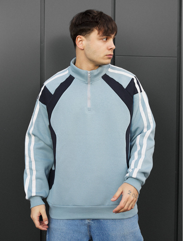 Bluză Staff ha 2 oversize fleece