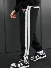 Pantaloni de trening Staff un black lampas