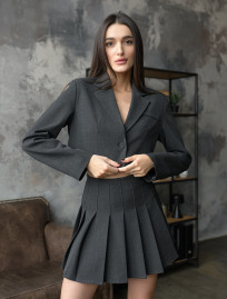 Sacou de damă Staff lo dark gray