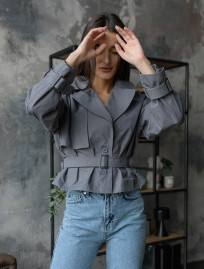Trench de damă Staff tac gray