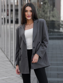 Sacou de damă Staff au gray