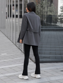 Sacou de damă Staff au gray