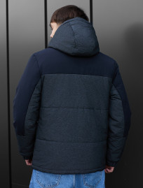 Geacă de iarnă Staff qux black & gray