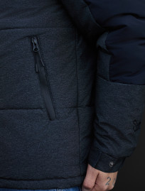 Geacă de iarnă Staff qux black & gray