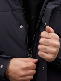 Geacă de iarnă Staff qux dark gray