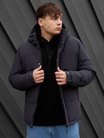Geacă de iarnă Staff qux dark gray