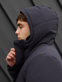 Geacă de iarnă Staff qux dark gray