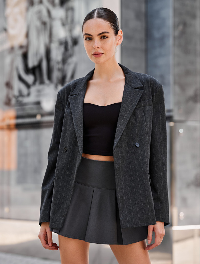 Sacou de damă Staff ou graphite