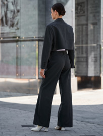 Sacou de damă Staff re gray