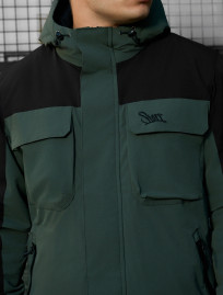 Geacă Staff quor black & khaki