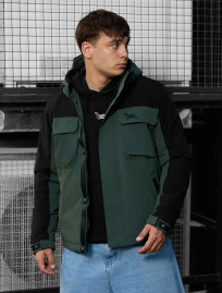 Geacă Staff quor black & khaki