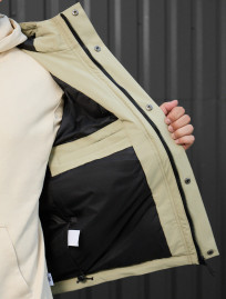 Geacă Staff quor black & light olive