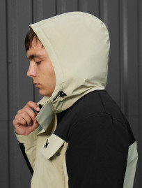 Geacă Staff quor black & light olive