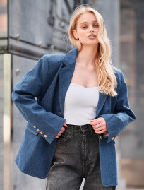 Sacou de damă Staff daf blue