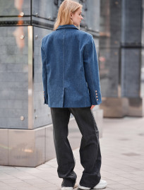 Sacou de damă Staff daf blue