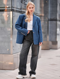 Sacou de damă Staff daf blue