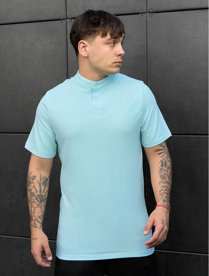 Polo Staff lw light blue
