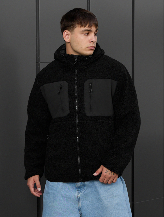 Geacă de blană Staff brix black