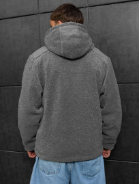 Geacă de blană Staff brix gray