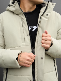 Geacă de iarnă Staff styn light olive