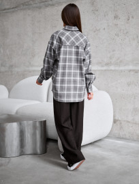 Cămașă de damă Staff mir gray oversize