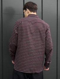 Cămașă Staff ed bordo & gray