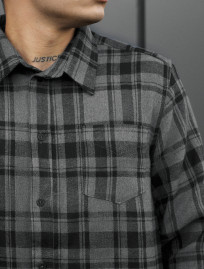 Cămașă Staff ed black & gray