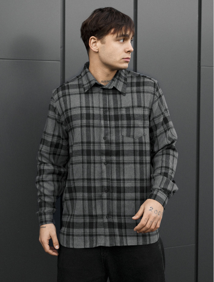 Cămașă Staff ed black & gray