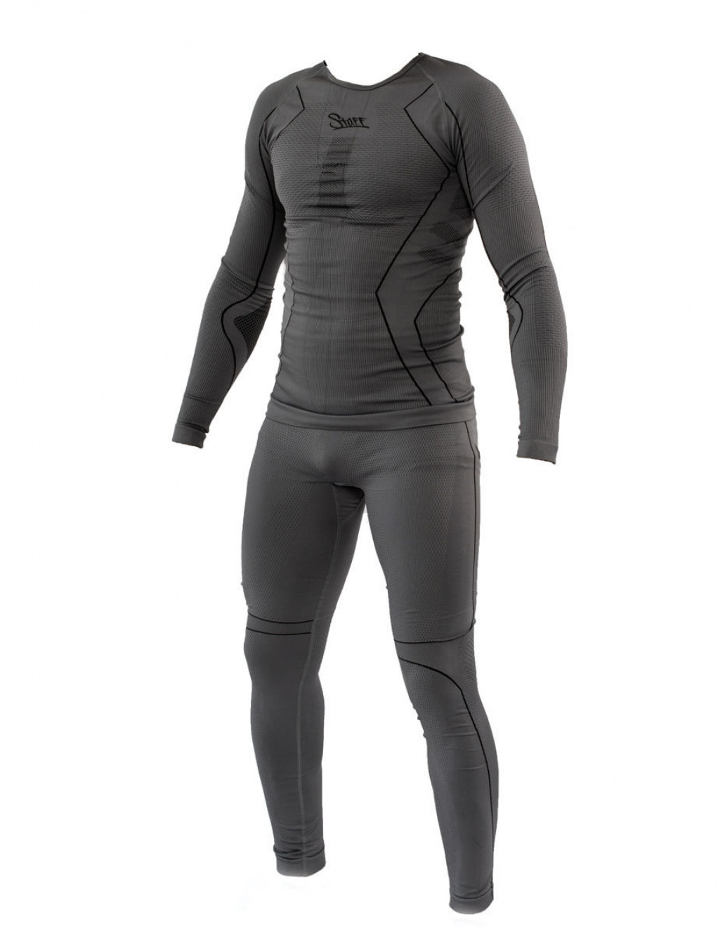 Lenjeria de corp termică Staff gray