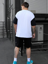 Set de vară tricou + pantaloni scurți Staff ft oversize