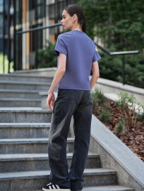 Tricou damă Staff reglan dark violet