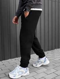 Pantaloni de trening Staff mil black