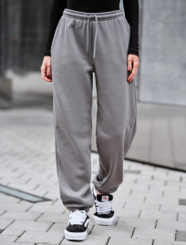 Pantaloni de trening de damă Staff nova gray fleece