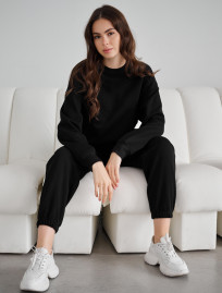 Trening de damă Staff kora black oversize fleece